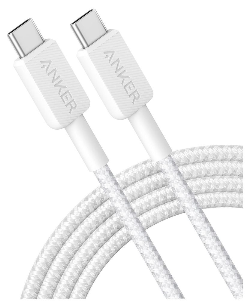 Anker 322, 1,8 m, USB C, USB C, USB 2.0, Biały Zdjęcie produktu 
