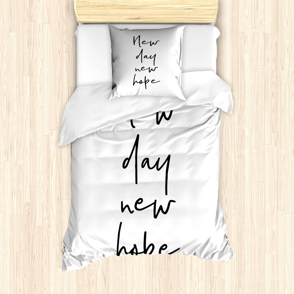 Set Letto Singolo ABAKUHAUS Antiacaro - Lavabile e Resistente