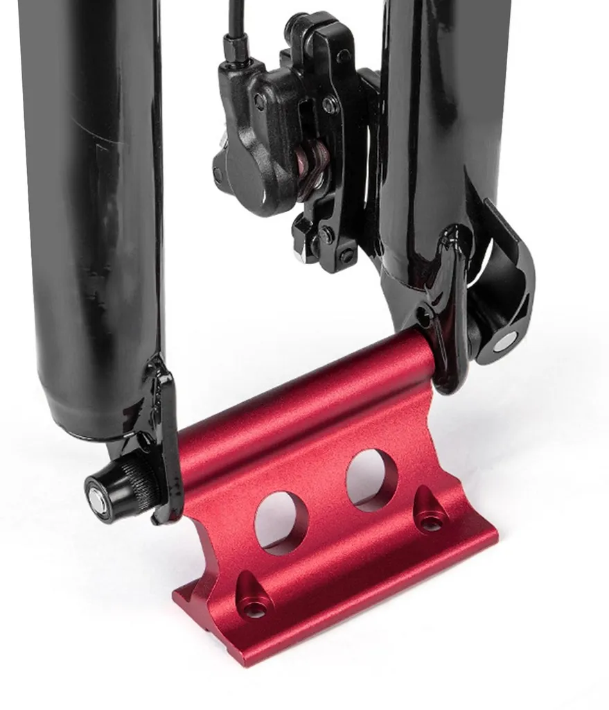 Fixation Fourche Vélo Stable : Évitez les Vibrations sur Toit Voiture - 3