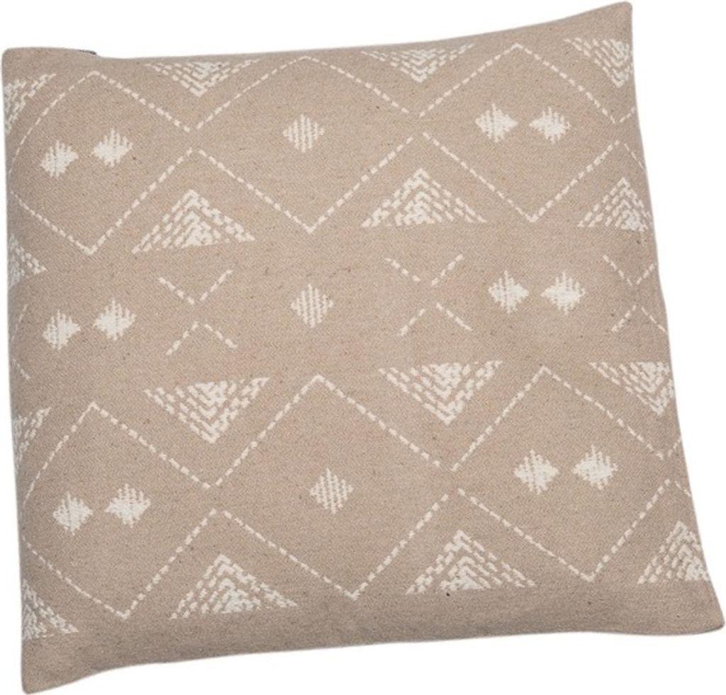 David Fussenegger Kissenhülle Nova 'Boho' 50 x 50 cm Natur