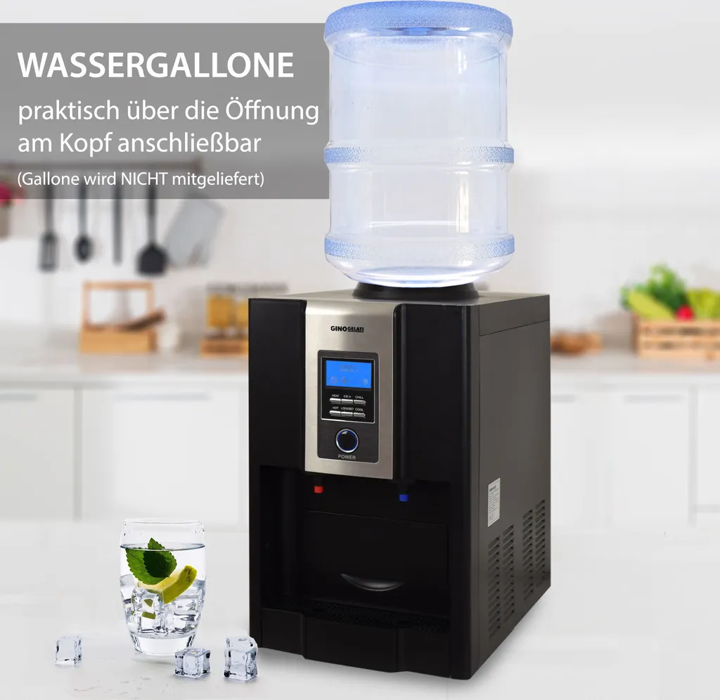 Machine à glaçons Syntrox GG-500W numérique eau chaude multifonction - 8