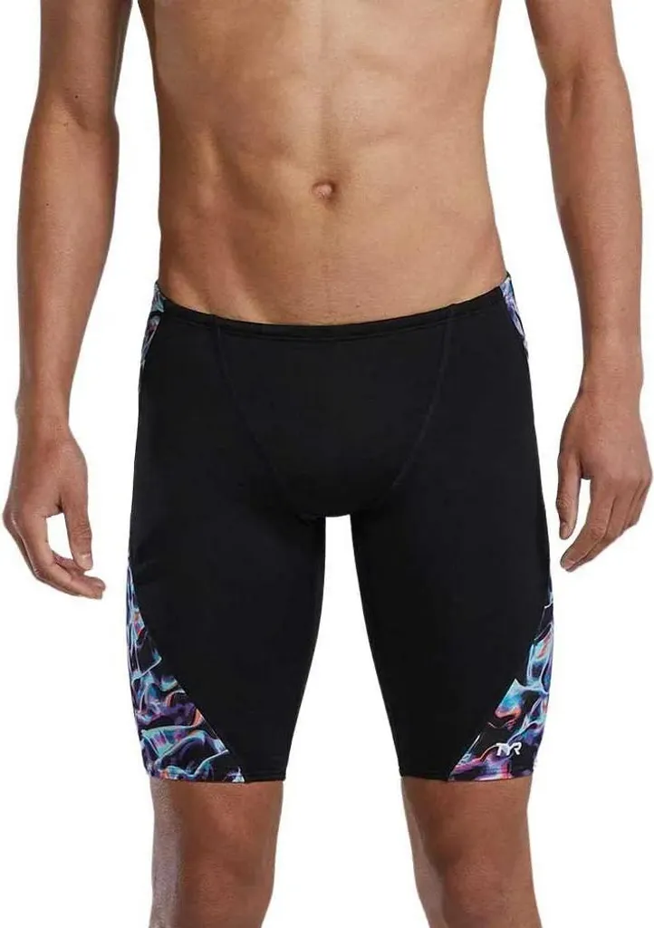 Maillot Jammer de Natation pour Compétition TYR Energia Homme Noir 32