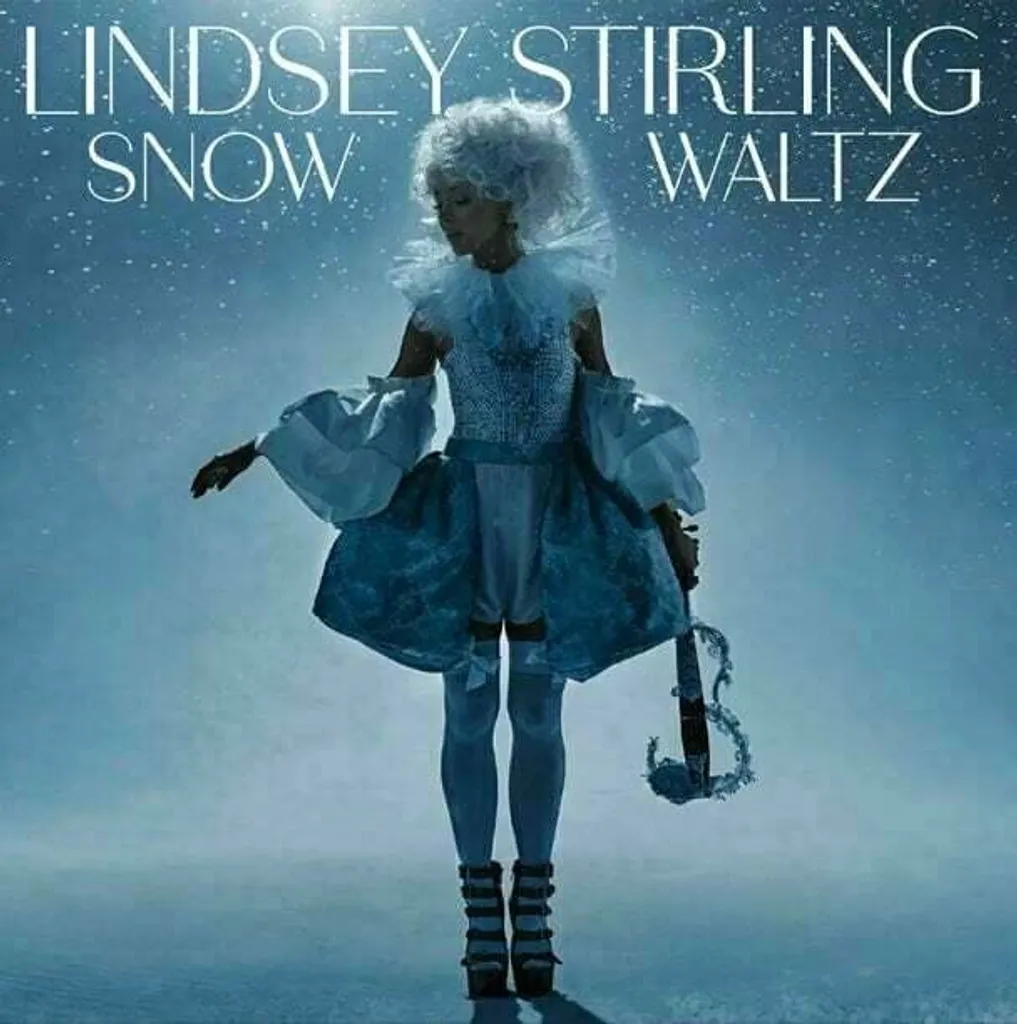 Lindsey Stirling Snow Waltz Vinyle Baby Blue LP Album de Noël Édition