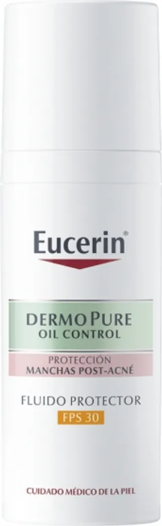 Soin de Jour Matifiant SPF30 Eucerin DermoPure pour Réduire les Boutons