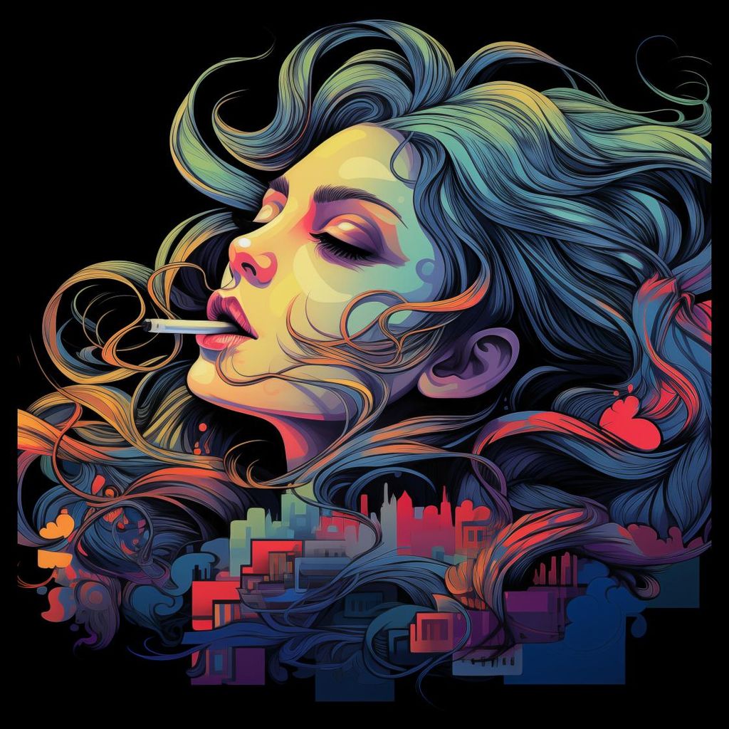 Plakat 60x60cm Träume von mir selbst