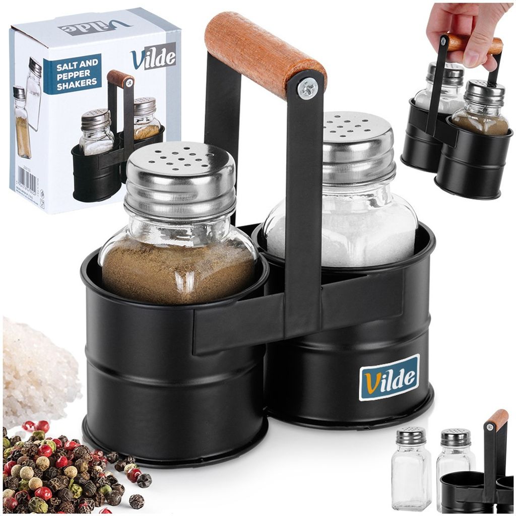 Salière et poivrière Vilde Distributeur d'épices Boîtes à Image du produit 