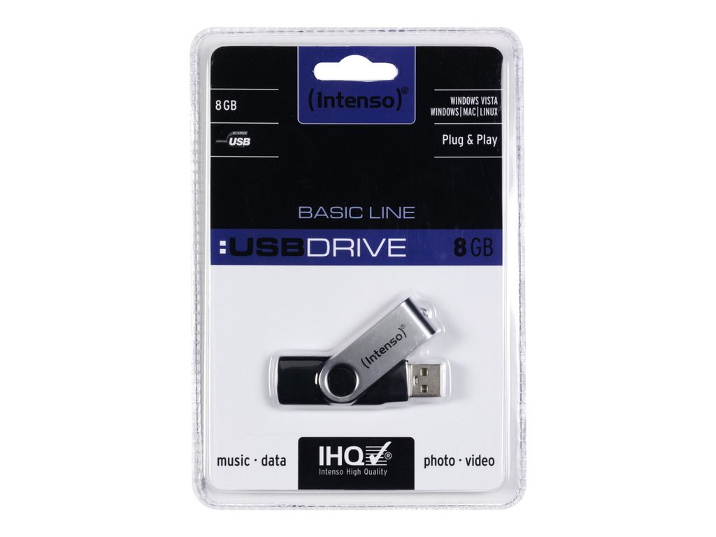Intenso Basic Line - USB flash disk - 8 GB Obrázok produktu 