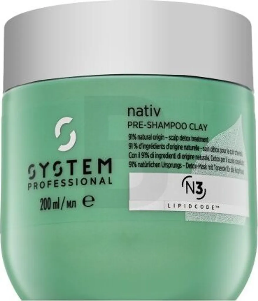 System Professional Nativ Pre-Shampoo Clay 200 ml - Trattamento N3