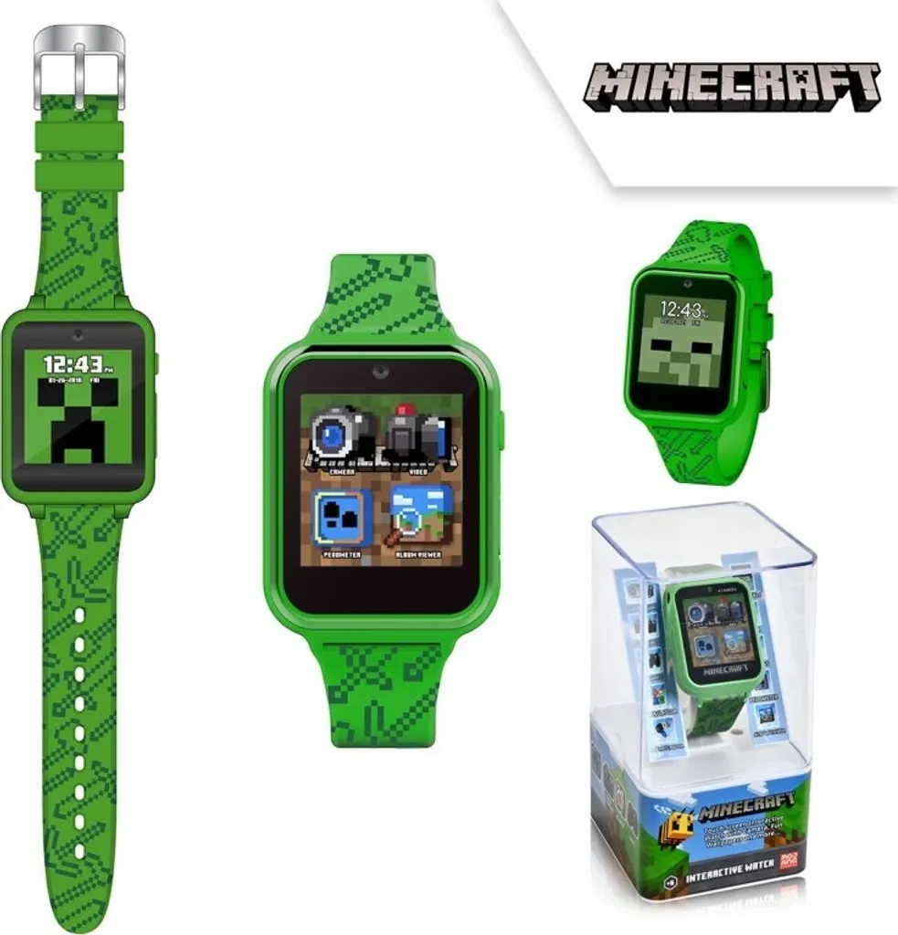 Montre Connectée Minecraft Interactive Watch avec Écran Tactile Enfant - 3