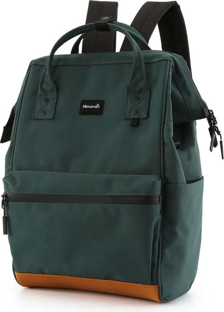 Sac à dos Himawari vert foncé : fini les douleurs avec bretelles réglables