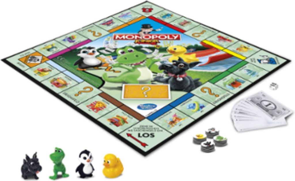 Hasbro Monopoly Junior Game, Brettspiel, Bildend, 5 Produktbild 