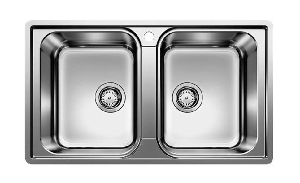 Blanco Lemis 8 - Spüle, 860x500 mm, Edelstahl gebürstet 523039