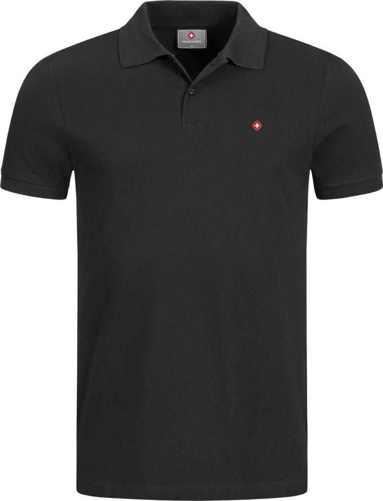 Höhenhorn Waliss Herren PoloShirt Schwarz Gr. XXL Produktbild 
