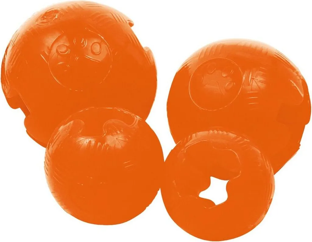 Gioco per cani Gloria Ball 6,5 cm arancione
