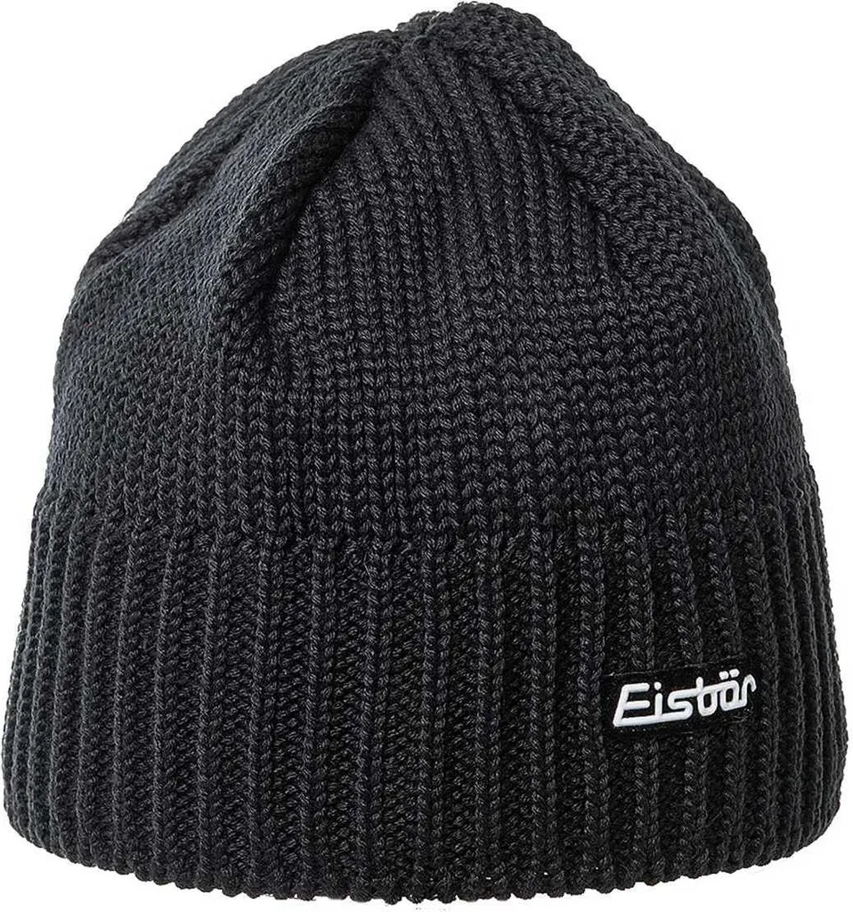EISBÄR Trop XL, Taglia unica, nero, cappello invernale, parzialmente foderato, 403027 - 4