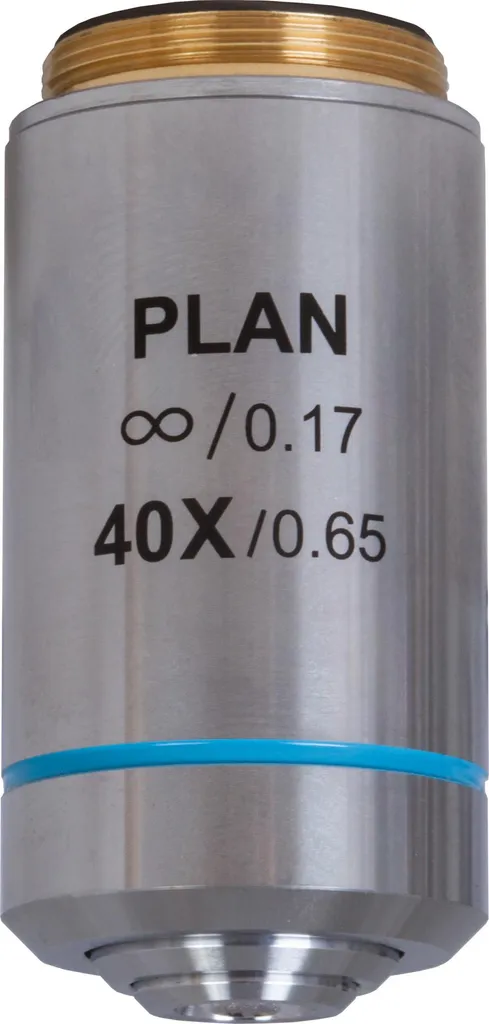 Objectif de Microscope 40x Plan Achromatique Levenhuk MED Infinity 76077