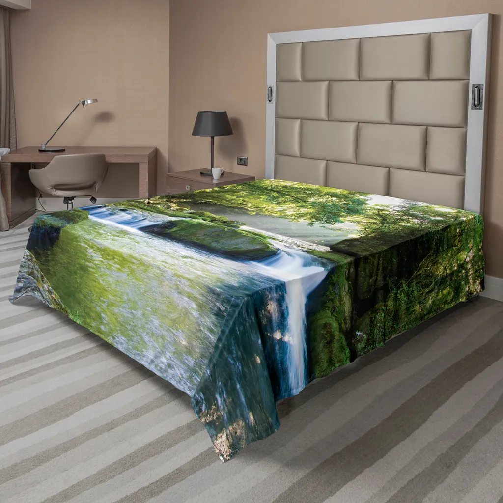 Drap de lit d'été respirant pour chambre d'amis ambiance exotique