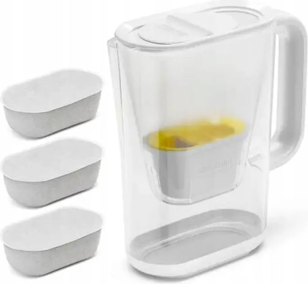 Kärcher Bouteille Filtrante pour Eau du Robinet 2,4L avec 15 Filtres