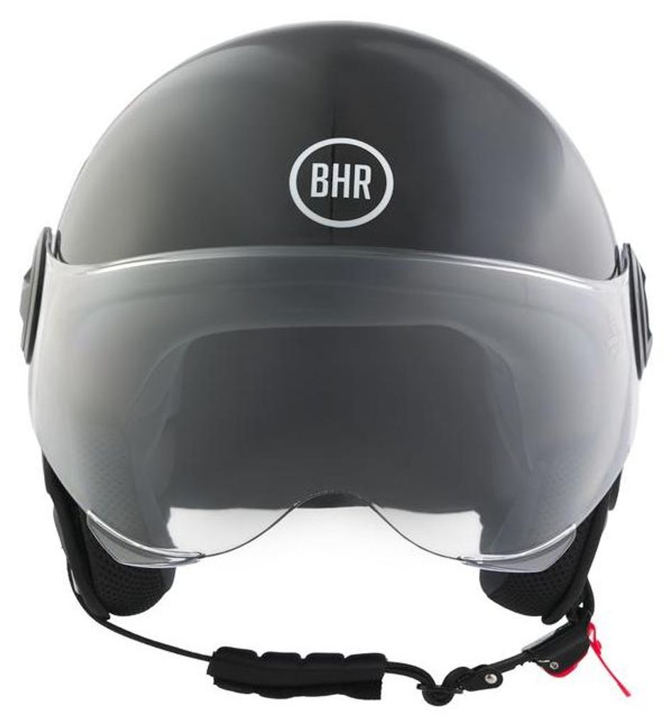 BHR 835 SPECIAL, Demi-Jet Helm ECE 22.06, Kratzfestes Visier, Mikrometrischer Verschluss & abnehmbare Wangenpolster
