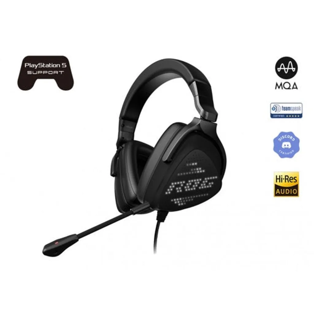Casque Gamer ASUS ROG Delta S Animate pour Streaming et Compétition