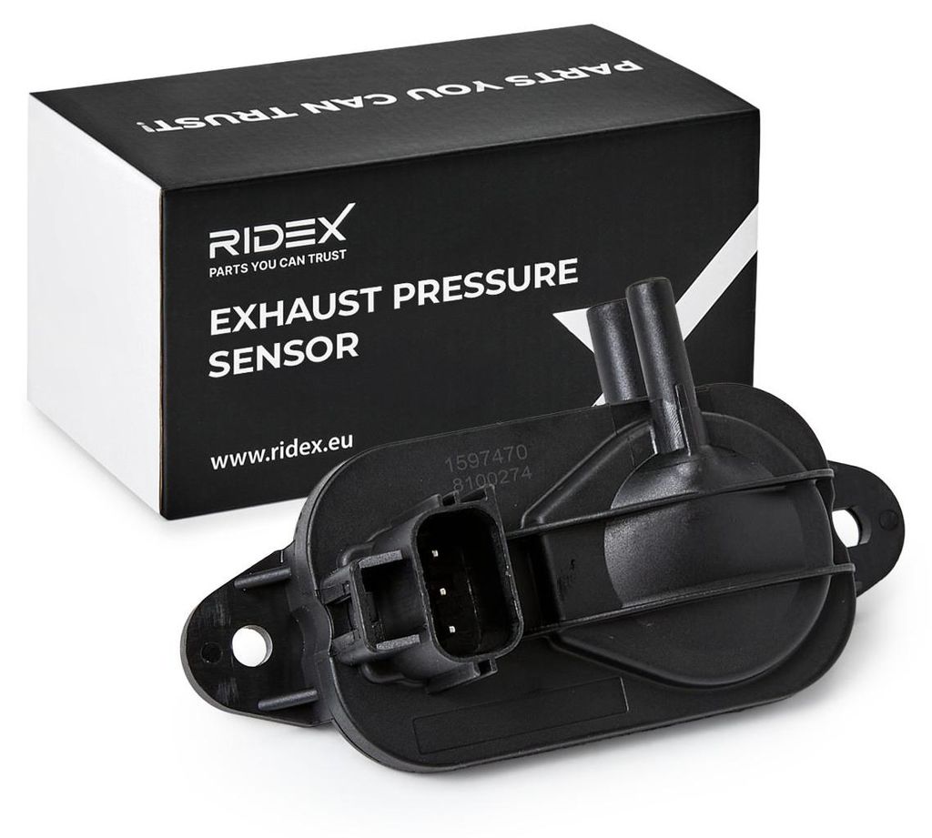 RIDEX 4272S0011 Abgasdruck Differenzdrucksensor für FORD Produktbild 