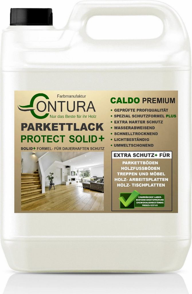 Contura 20Liter Premium Protect Parkettlack Treppenlack Dielenlack Fußbodenlack - Seidenmatt