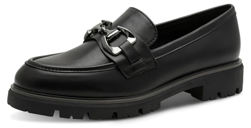 Marco Tozzi Damen 2-24700-43 Loafer, Schwarz, 39 EU Produktbild 