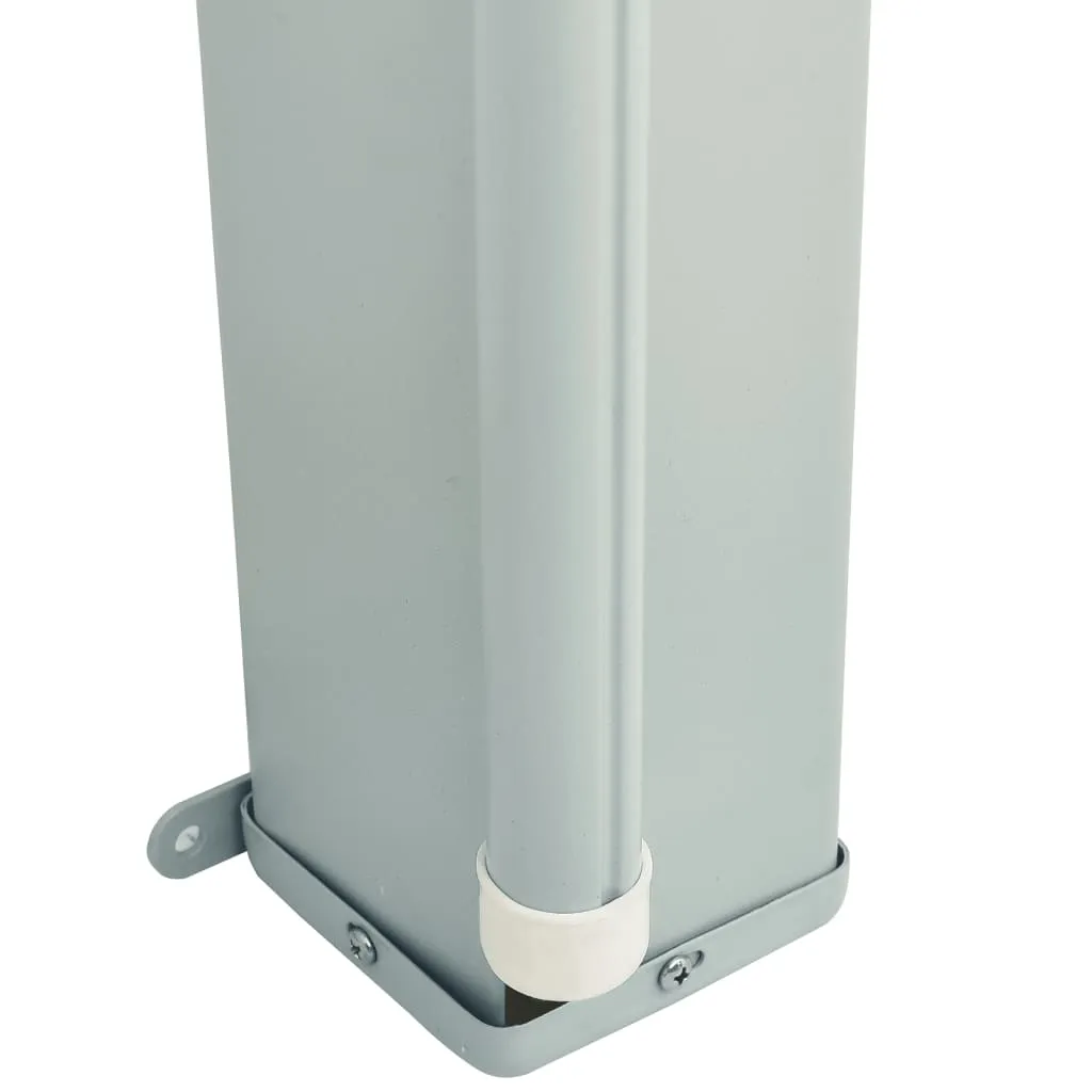 Paravent rétractable Rouge 180x600 - Stop vent et vis-à-vis