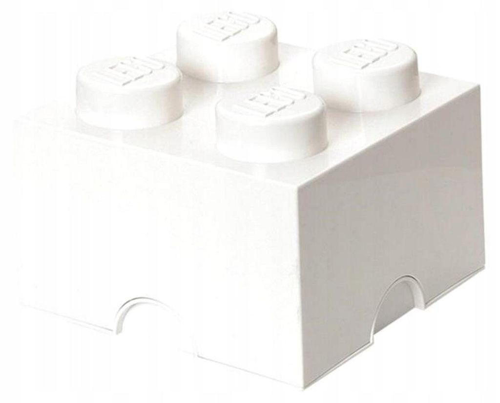 LEGO® Boîte de rangement Blanc 25x25x18 cm Image du produit 