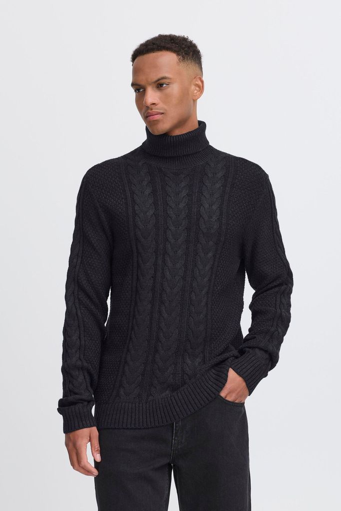Blend BHBASIM Herren Pullover Rollkragenpullover Baumwollmischung regular fit
