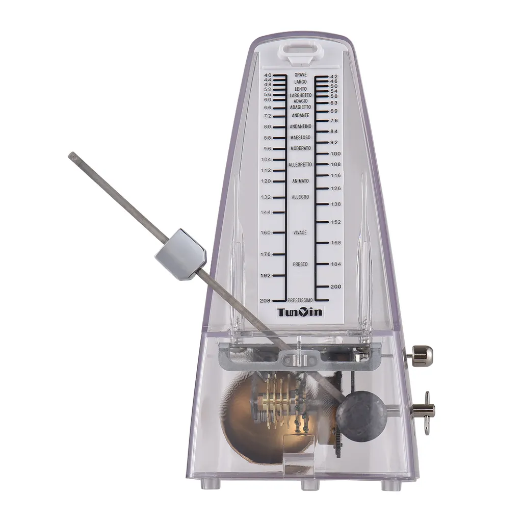 Métronome Mécanique Portable idéal pour Cours de Musique et Répétition