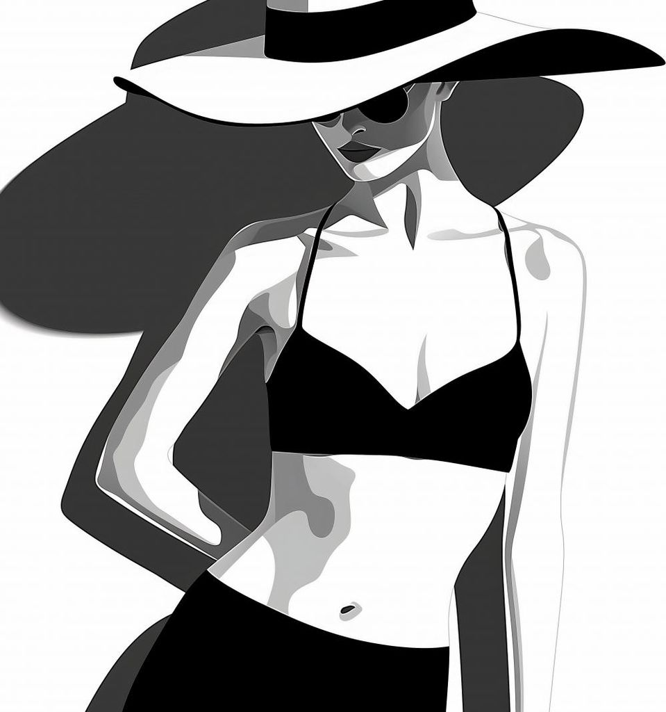 Plakat 90x90cm Outfit