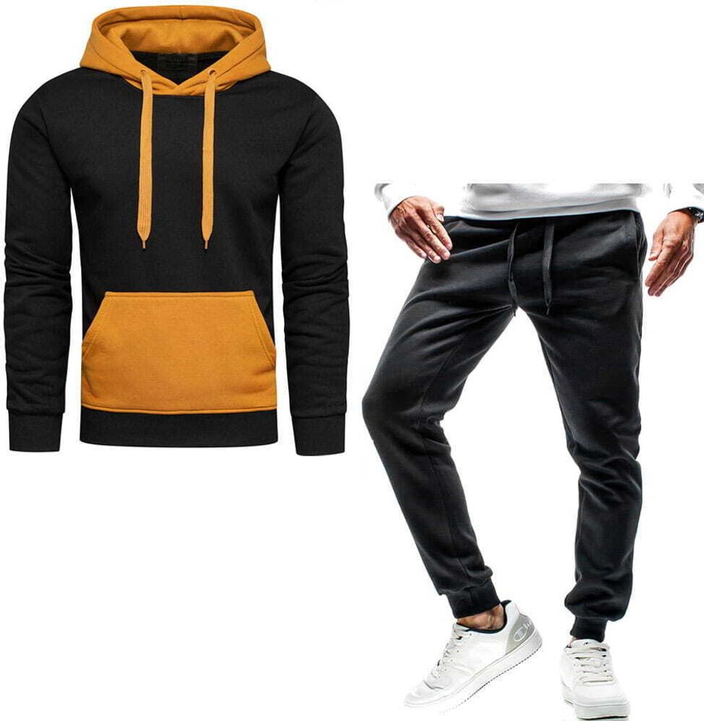 Recea Satz für Männer Flix schwarz-orange XXL