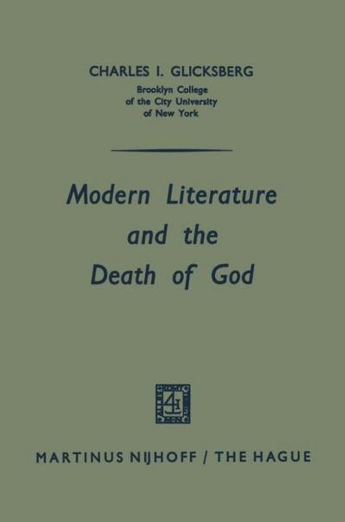 Moderne Literatur und der Tod Gottes
