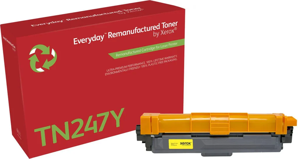 Toner Eco Xerox 006R04520 Giallo Rigenerato per Brother TN247Y