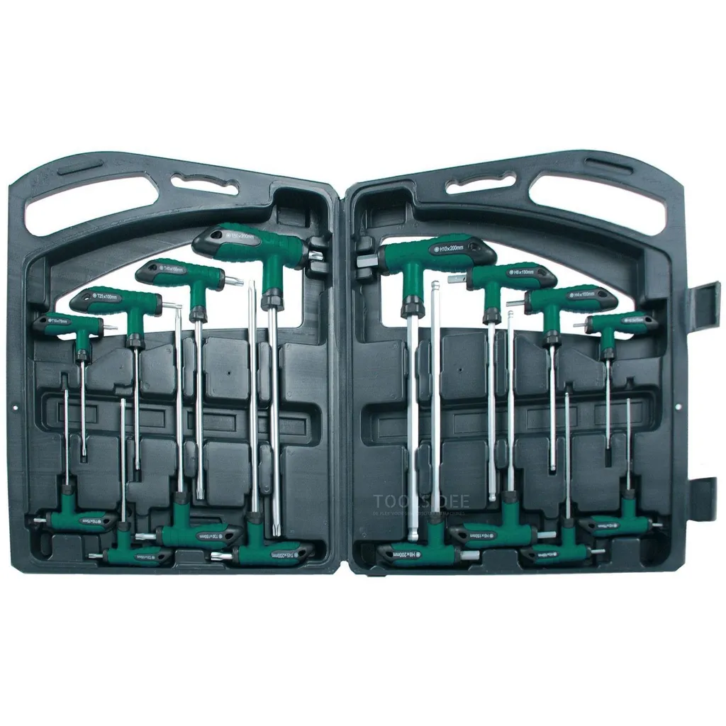 Visser dans les angles difficiles : Tournevis d'angle Mannesmann 16 pcs - 3