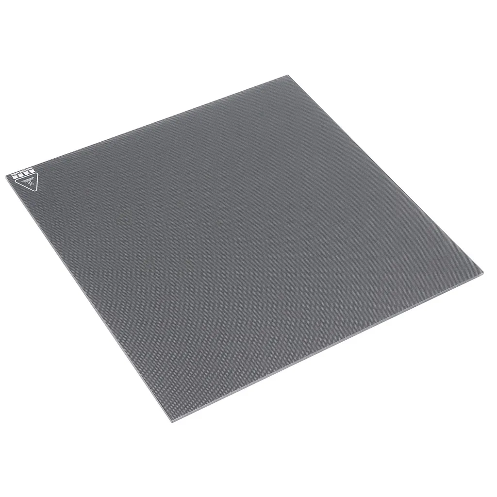 Plateau en verre 350x350x4mm : résout les problèmes de planéité 3D