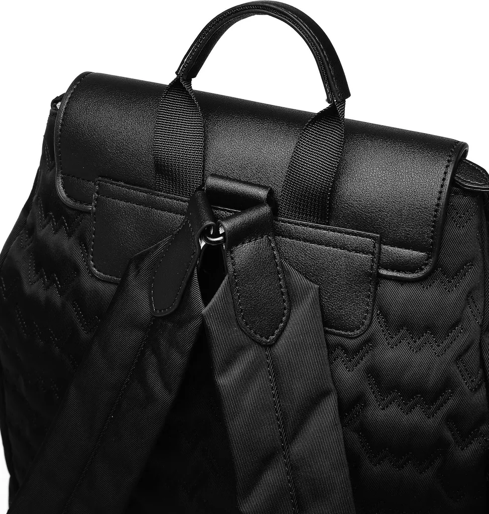 Zaino Vuch Inchel Nero Donna | Elegante Zaino Città Taglia Unica - 7