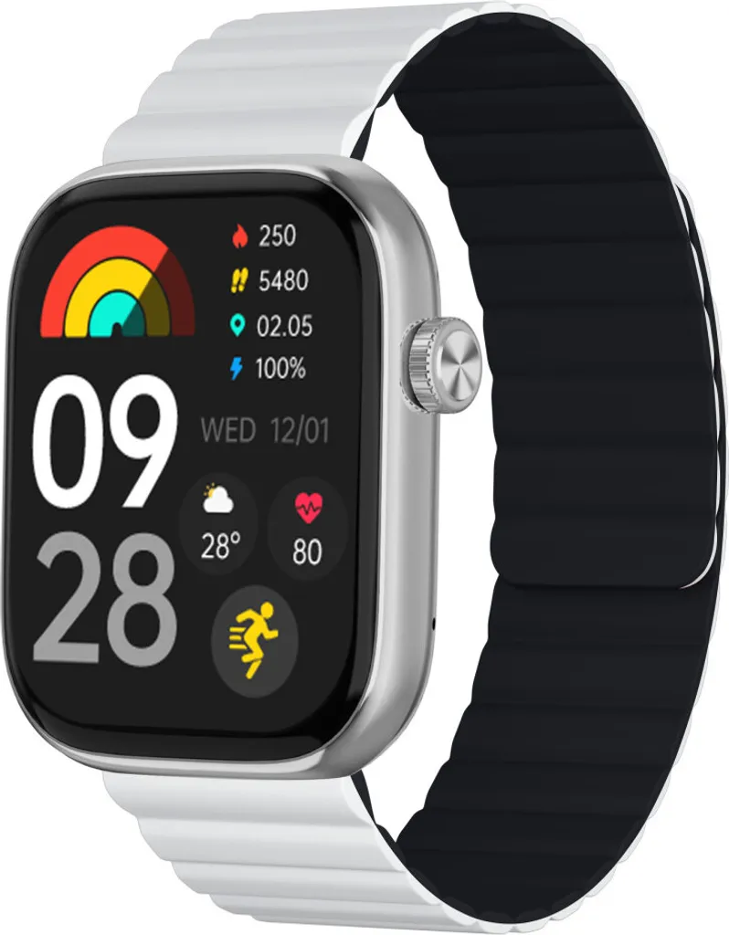 Montre connectée IMIKI ST2 Argent : ne manquez plus aucun appel important