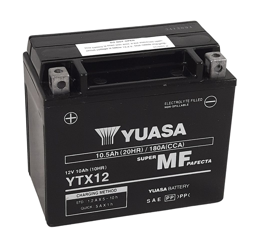 Batéria YUASA YTX12 10 AH AGM Obrázok produktu 