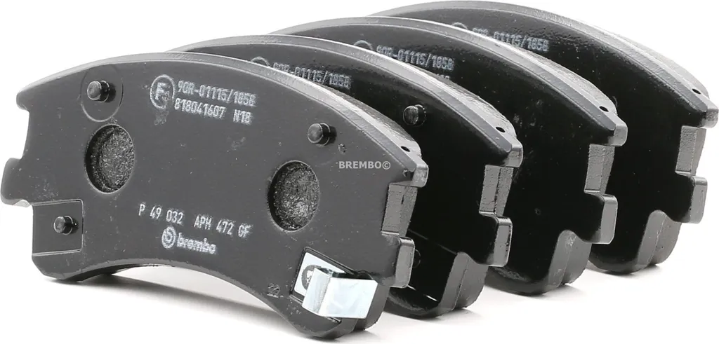 Brembo P 49 032 Plaquettes de frein Haute Résistance remplace GJYE3323ZG