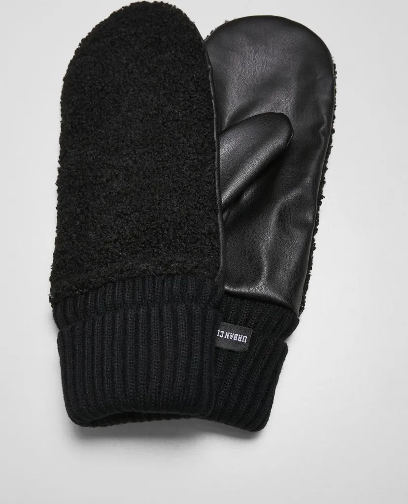 Regalo Invernale Perfetto: Guanti Urban Classics Sherpa Nero S/M