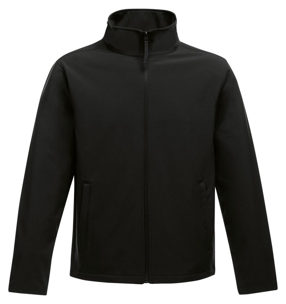 Regatta - "Ablaze Printable" Softshelljacke für Herren FK2595 (XXL) (Schwarz)