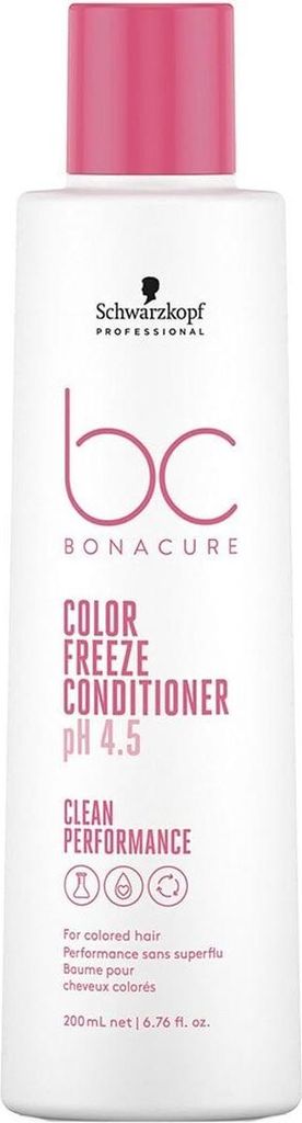 Conditioner für gefärbtes Haar Schwarzkopf Bc New Color Freeze 200 ml