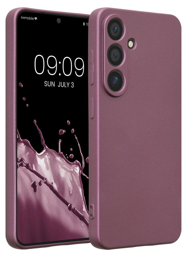 kwmobile Handyhülle für Samsung Galaxy S25 Hülle - weiche Produktbild 