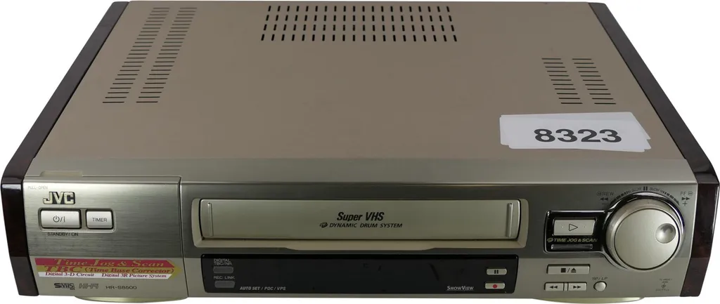 JVC HR-S8500E Magnétoscope TBC pour Stabilisation Vidéo Analogique