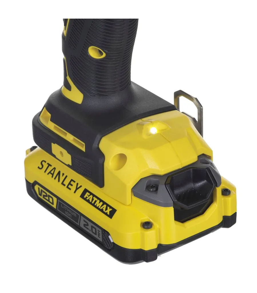 Perceuse visseuse 18V Brushless V20 Stanley Fatmax à percussion 2.0Ah - 8