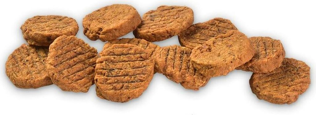 BRIT JERKY Truthahnfleischmünzen Hundeleckerlis 200g