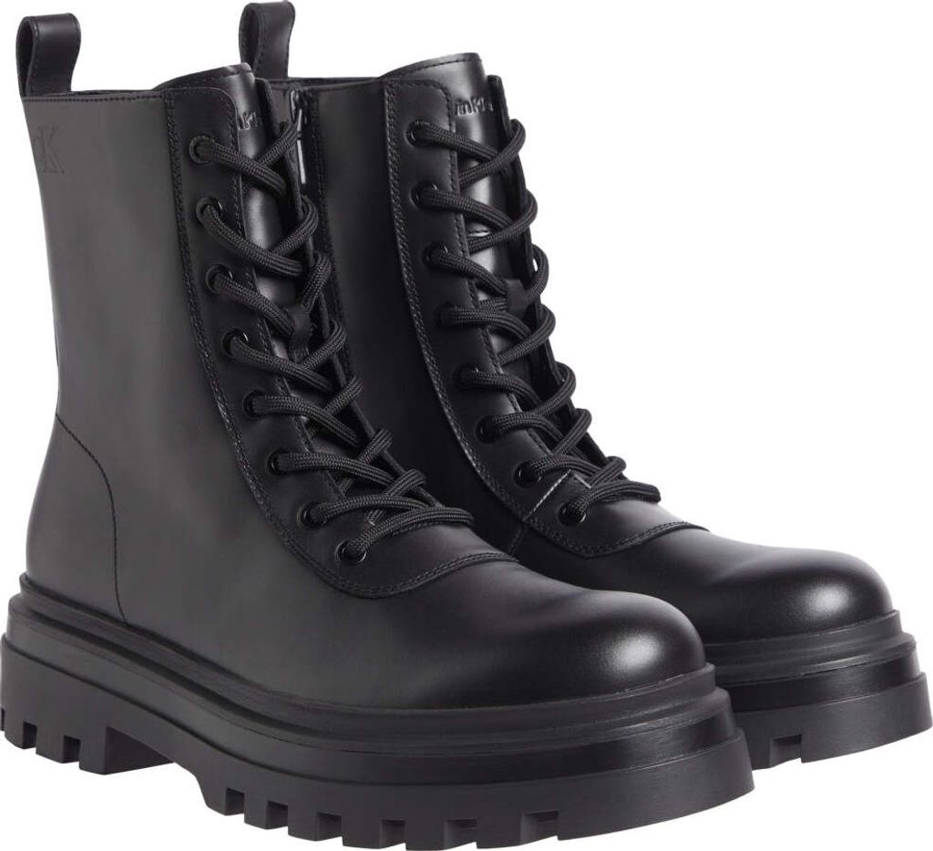 Calvin Klein Jeans Herren Stiefeletten YM0YM01066 0GJ Farbe: Schwarz Größe: 41