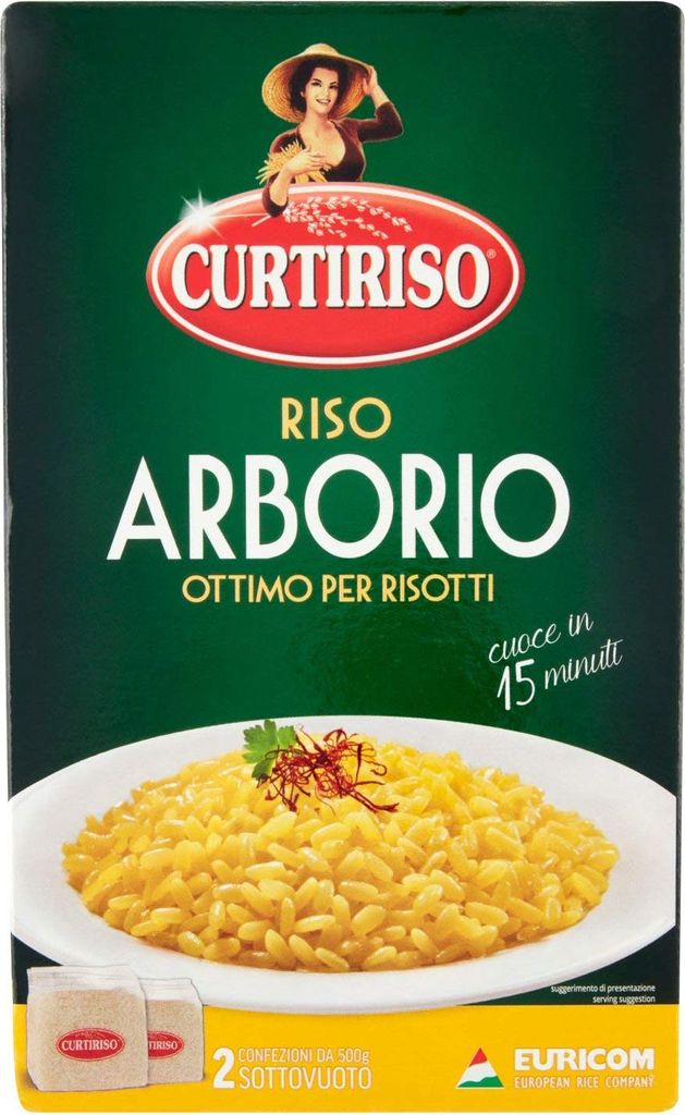 Curtiriso Riso Arborio - Mittelkorn-Reis für Risotto, 1er Produktbild 